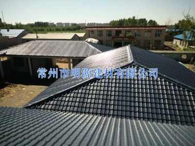 福建廈門(mén)明源建材asa樹(shù)脂瓦人氣火爆